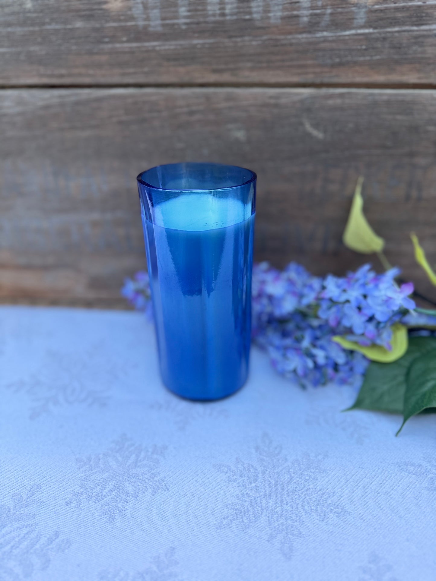 Citrus and Agave Bottle Candle