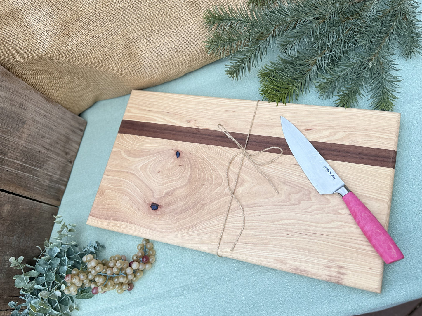 Cutting Board : Hickory - Walnut blend *sold*