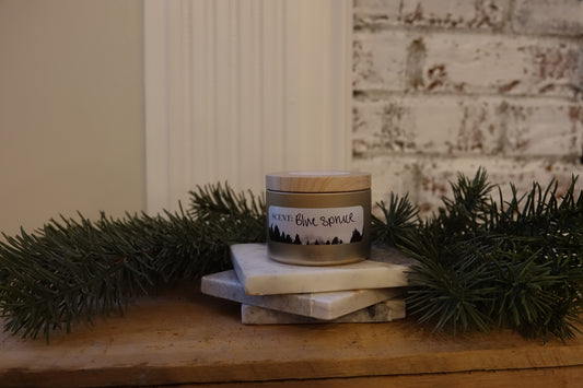 Blue Spruce Soy Wax Candle