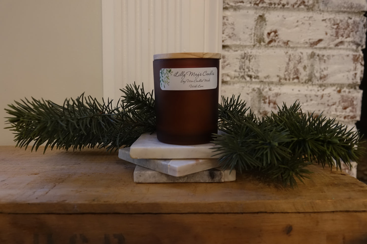 Blue Spruce Soy Wax Candle