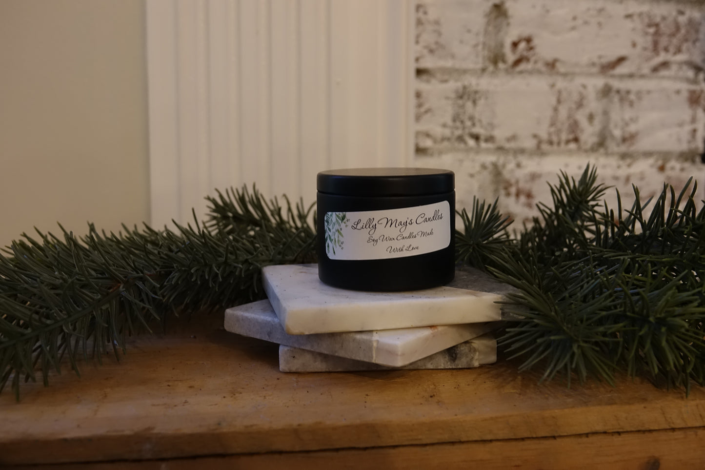 Blue Spruce Soy Wax Candle