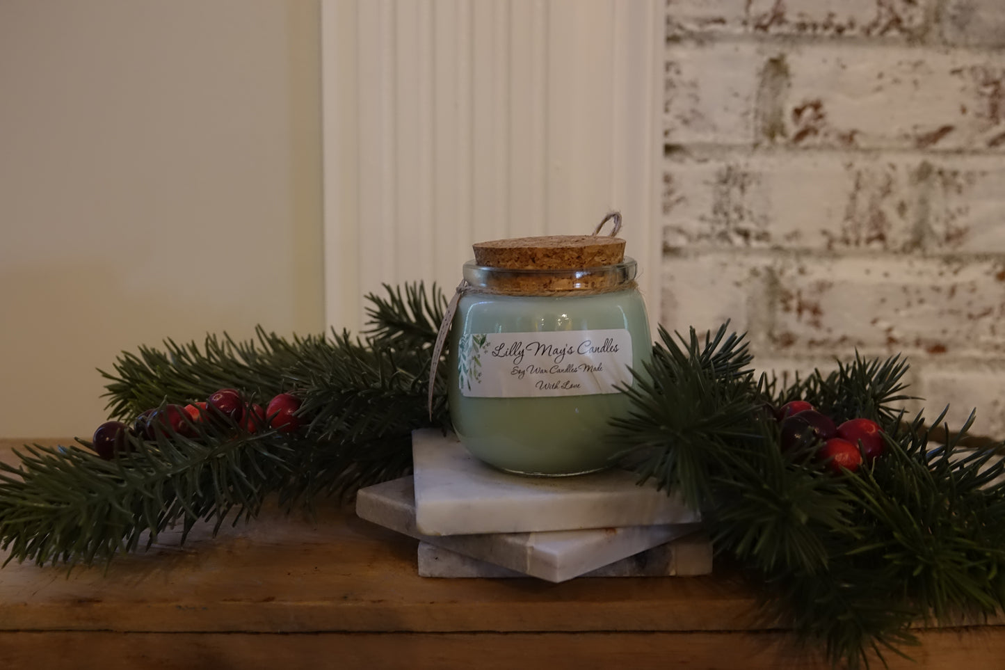 Christmas Hearth Soy Wax Candle