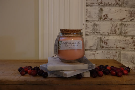 Cranberry Prosecco Soy Wax Candle