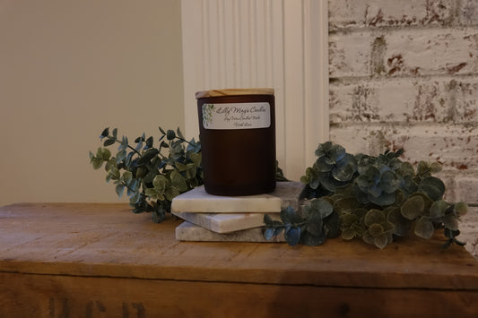 Peppermint and Eucalyptus Soy Wax Candle